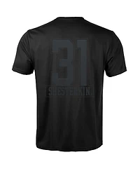 LevelWear Men's Igor Shesterkin Black New York Rangers Richmond Darkside Name Number T-Shirt