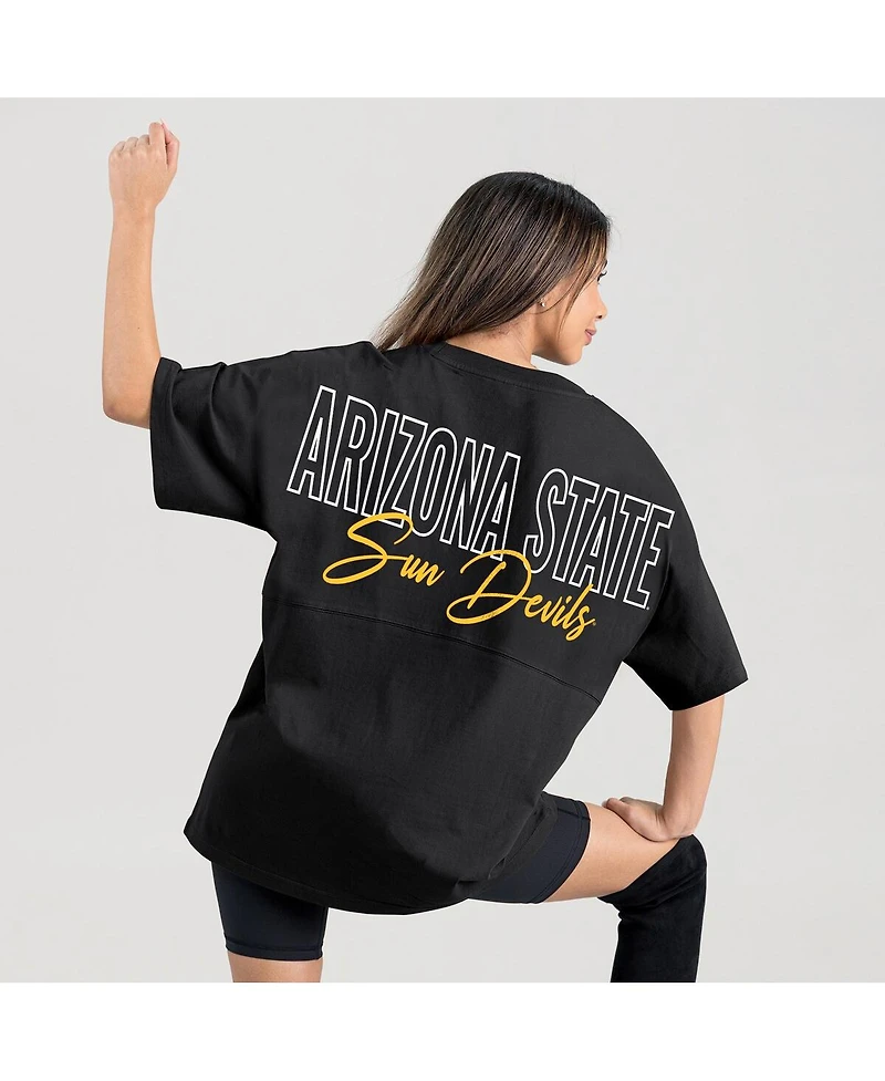 Gameday Couture Women's Black Arizona State Sun Devils Oversized Back at Ya T-Shirt