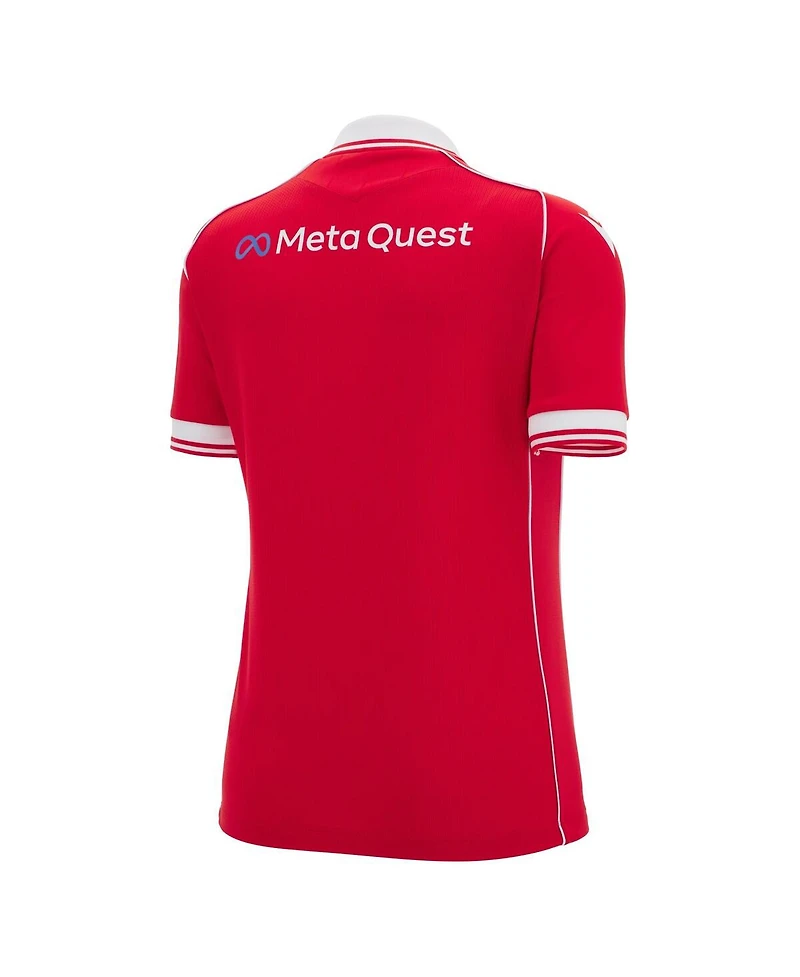 Macron Women's Red Wrexham 2025/26 Home Replica Jersey