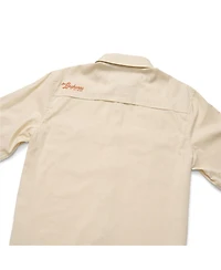 Howler Brothers Men's Tan Texas Longhorns x Howler Brothers Gaucho Long Sleeve Full-Snap Shirt