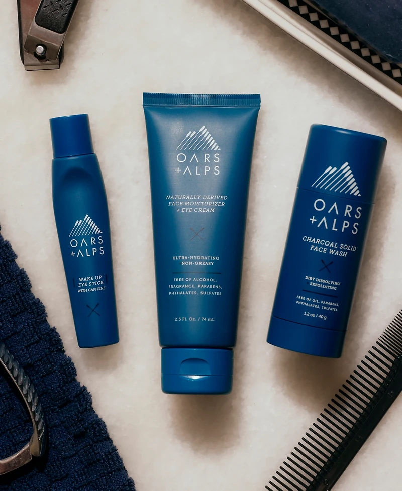 Oars + Alps 3-Pc. Face The Day Gift Set