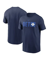 Nike Men's Navy Detroit Tigers City Connect Tricode T-Shirt