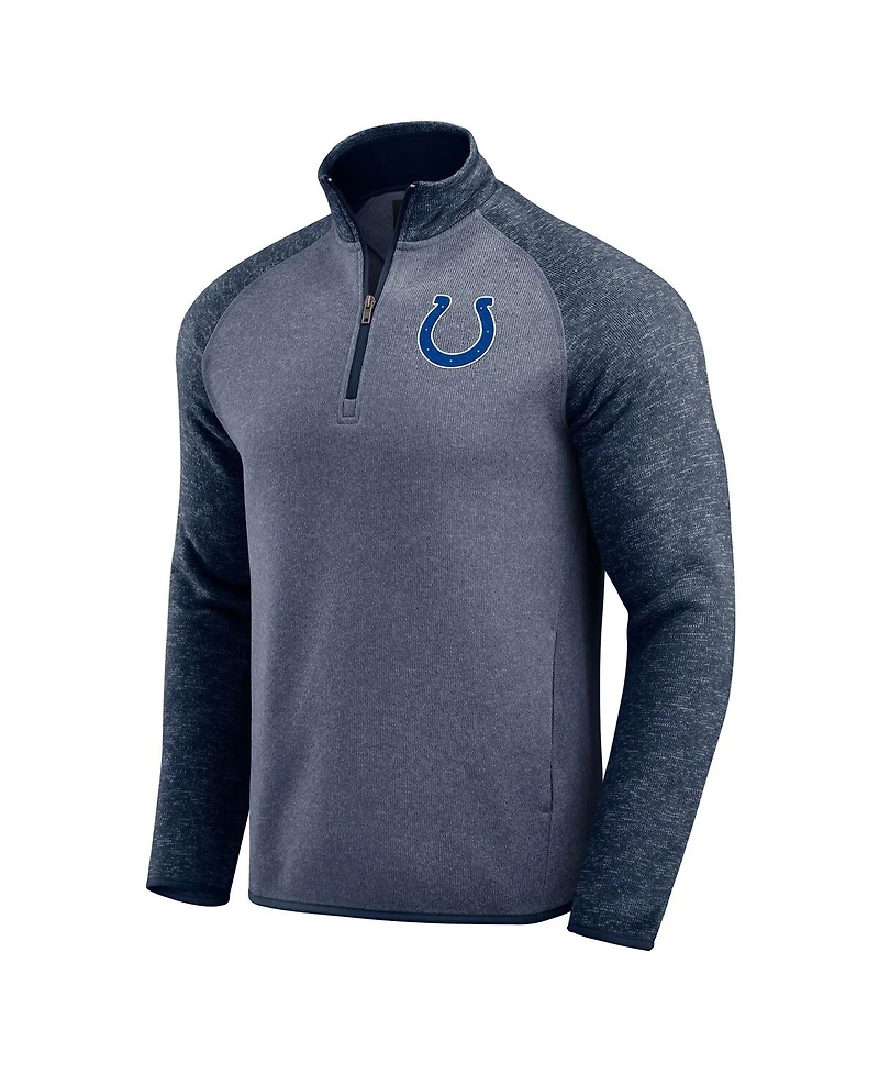 Darius Rucker Collection by Fanatics Men's Royal Indianapolis Colts Tonal Quarter-Zip Jacket