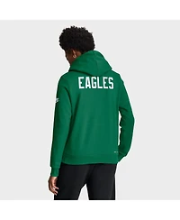 Nike Women's Kelly Green Philadelphia Eagles Throwback Sideline Standard Issue Dri-fit Hoodie