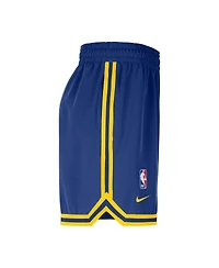 Nike Men's Royal Golden State Warriors Authentic Practice Dna Woven Performance Shorts