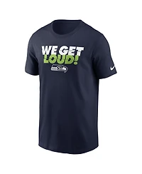 Nike Men's College Navy Seattle Seahawks Hometown T-Shirt