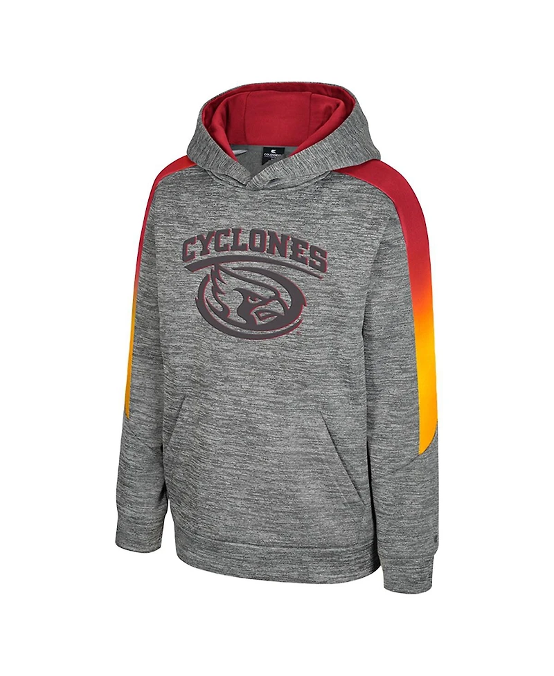Colosseum Big Boys and Girls Gray Iowa State Cyclones The Gang Hoodie