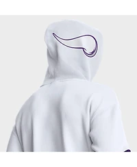 Fanatics Men's White Minnesota Vikings Helmet Alt Pullover Hoodie
