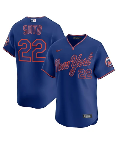 Nike Men's Juan Soto Royal New York Mets Alternate Limited Player Jersey