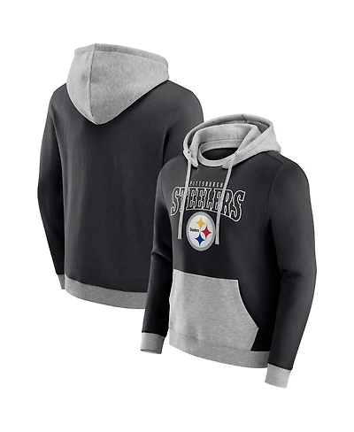 Darius Rucker Collection by Fanatics Men's Black Pittsburgh Steelers Coaches Hoodie