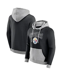 Darius Rucker Collection by Fanatics Men's Black Pittsburgh Steelers Coaches Hoodie