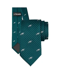 J. Palmer Men's Philadelphia Eagles Game Day Polka Dot Tie