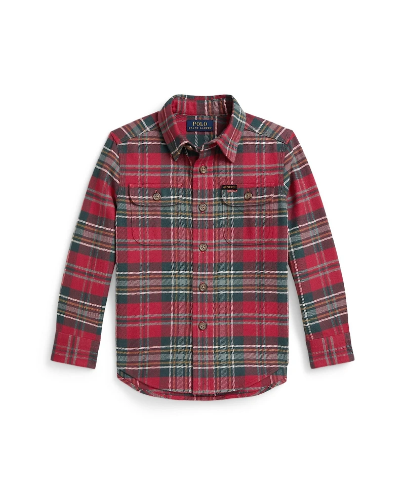 Polo Ralph Lauren Boys 2-7 Plaid Flannel Shirt
