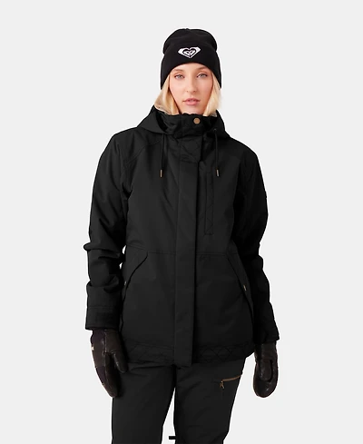 Roxy Women's Billie 3-Way Adjustable Hooded Insulated Snow Jacket