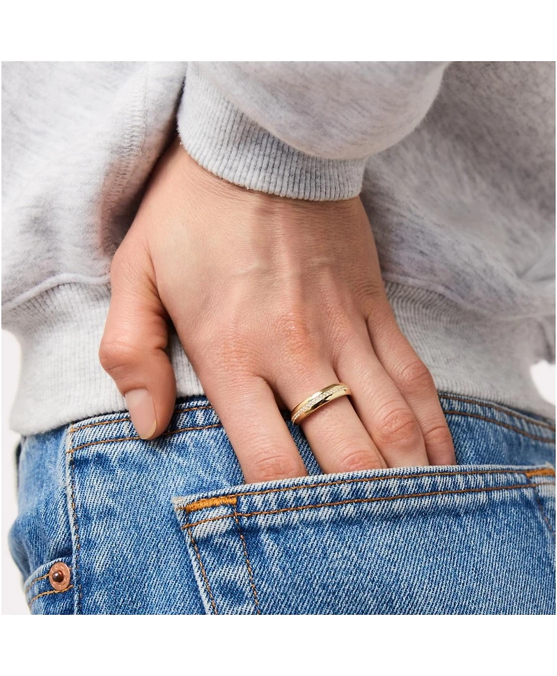Ana Luisa Gold Band Ring