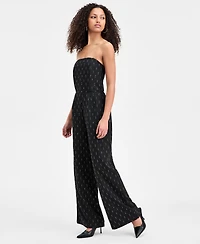 Bar Iii Women's Embellished Strapless Jumpsuit, Macy's Exclusive