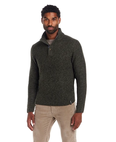 Weatherproof Vintage Men's Textured Mock Neck Sweater