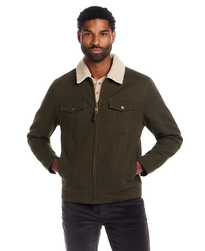 Weatherproof Vintage Men's Long Sleeves Trucker Jacket