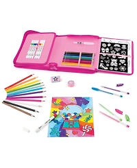 Make It Real Creative Artist Suitcase Art Set