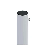 vidaXL Side Awning Anthracite Polyester with Pu coating, steel, aluminum