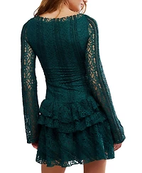 Free People Women's Tabby Tiered Mini Dress