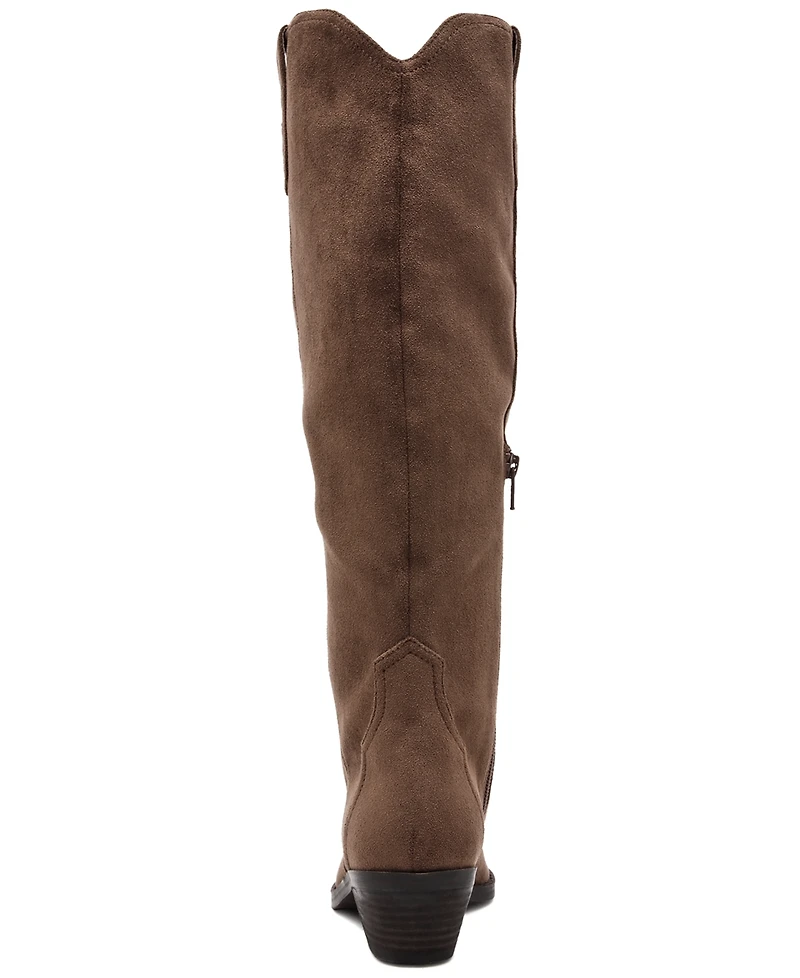 Dv Dolce Vita Women's Kit Knee-High Wide Calf Cowboy Boots
