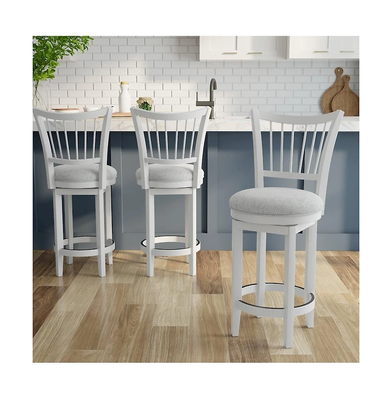 Parker House Furniture Parker House Americana Modern Dining Spindle Back Swivel Barstool