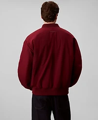 Calvin Klein Men's Hero Bomber Full-Zip Long Sleeve Jacket