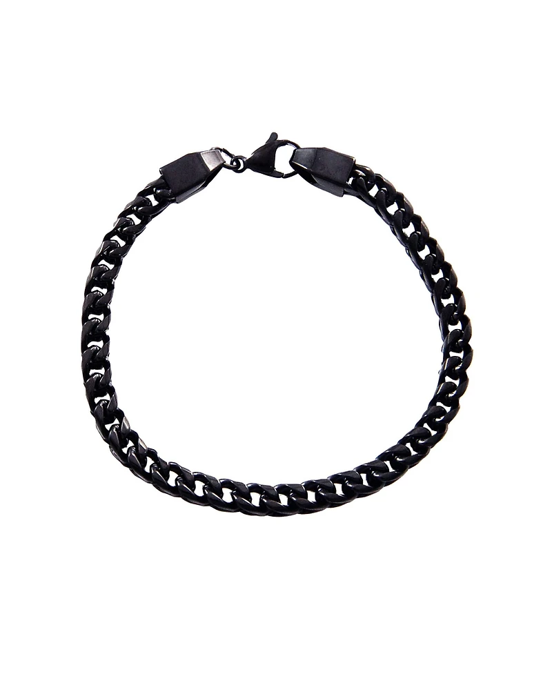 Lucky Brand Black 6MM Spiga Chain Bracelet - 8.75'' Chain