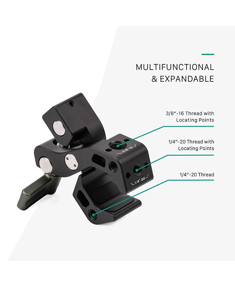 Tilta Accessory Mounting Clamp, Black