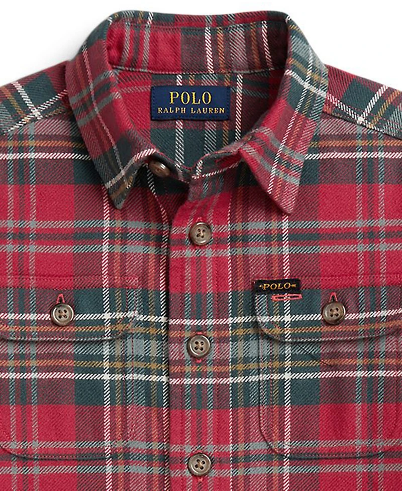 Polo Ralph Lauren Boys 2-7 Plaid Flannel Shirt