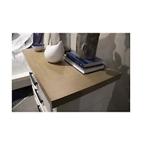 Parker House Furniture Parker House Americana Modern Bedroom 3 Drawer Nightstand with Charging Station