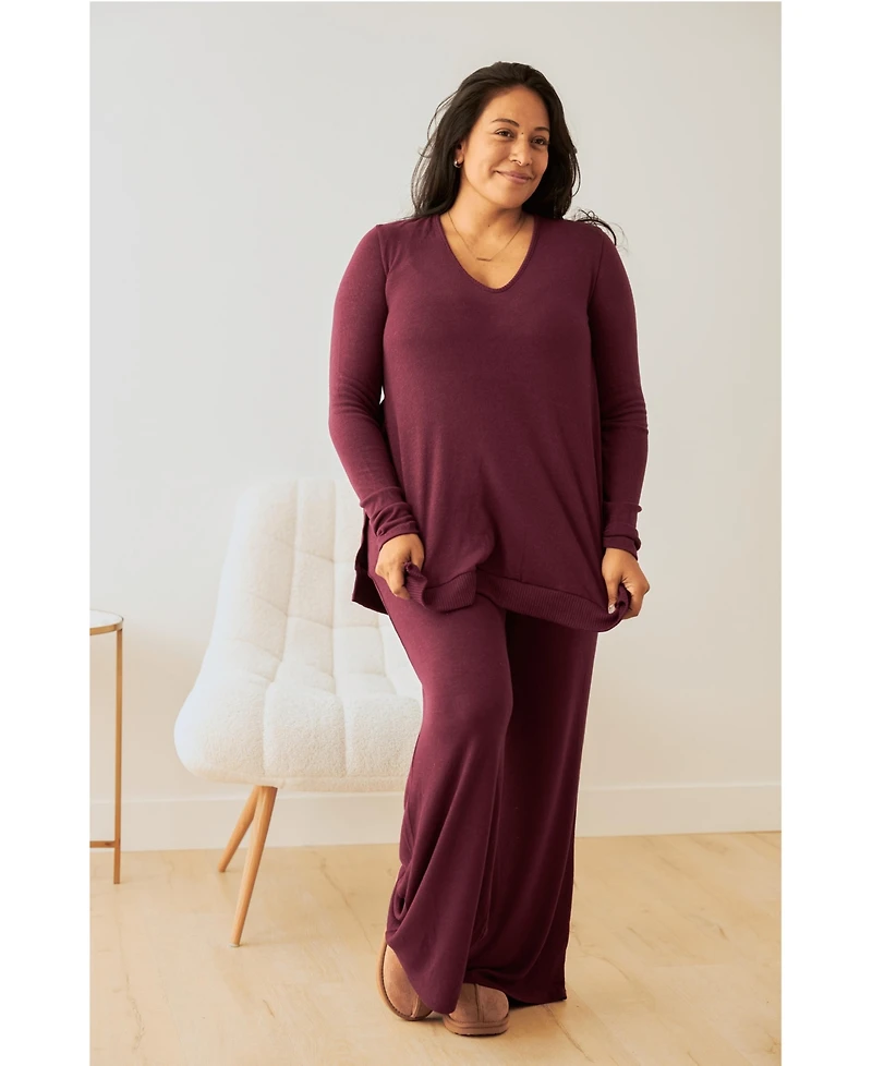 Kindred Bravely Maternity CozyKnit Nursing V-neck Top