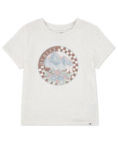 Hurley Girls 7-16 Floral Short Sleeve T-Shirt