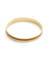 Coach Gold Plated Duo Bangle Bracelet Set