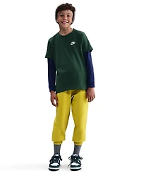 Sportswear Embroidered Logo Graphic T-Shirt