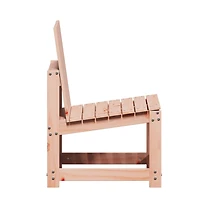 Garden Lounge Set Natural Solid Douglas Fir wood Medium Durable