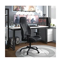 Enitial Star Aguil Faux Leather Adjustable Gaming Chair