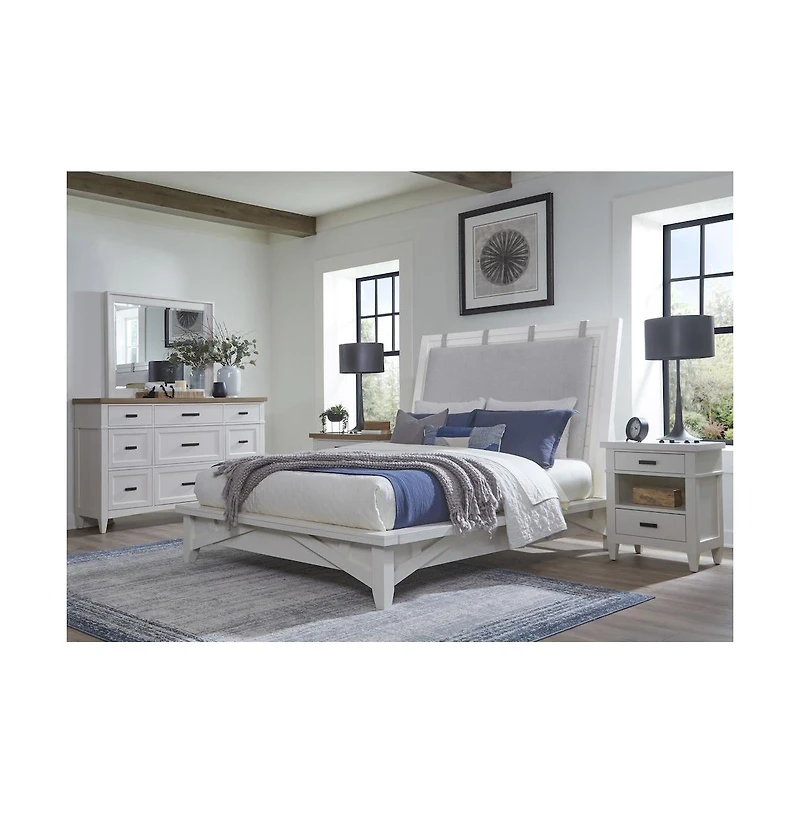 Parker House Furniture Parker House Americana Modern Bedroom 2 Drawer Nightstand