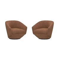 Parker Living The Twist - Elise Rust Swivel Chair Two Pack