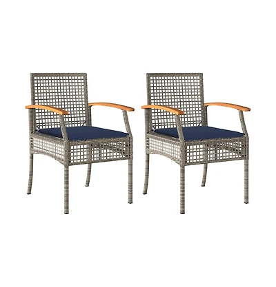 Garden Chair Grey and brown