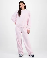 Madden Girl Juniors Rhinestone Embellished Sweatshirt Sweatpants