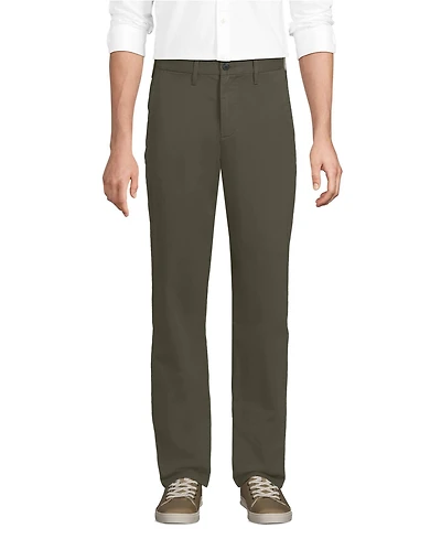 Lands' End Men's Travel Kit Comfort Waist Classic Fit Chino Pant