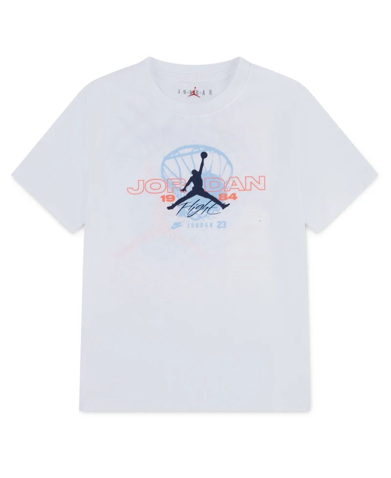 Jordan Boys 8-18 Graphic Printed Short Sleeve T-Shirt