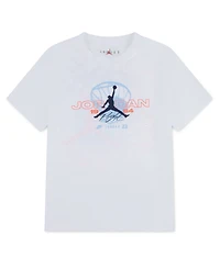 Jordan Boys 8-18 Graphic Printed Short Sleeve T-Shirt