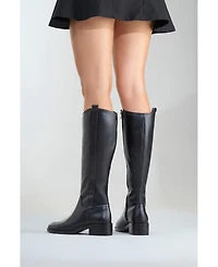 Forever & Always Shoes Acro Leather Boot (Women)