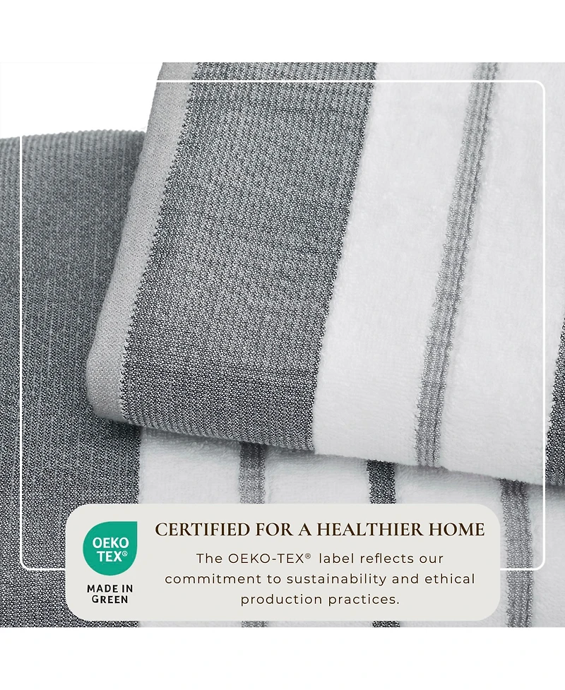 Linery & Co. Luxurious Cotton Decorative -Piece Bath Towel Set