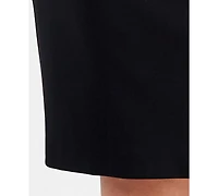 Le Suit Plus Zip-Front Jacket & Slim-Fit Skirt