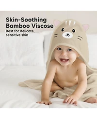 KeaBabies Cuddle Baby Hooded Towel, Bath Towels, Beach Towel for Newborn