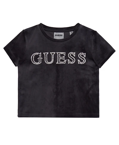 Guess Girls 8-16 Rhinestone-Embellished Pull-On T-Shirt